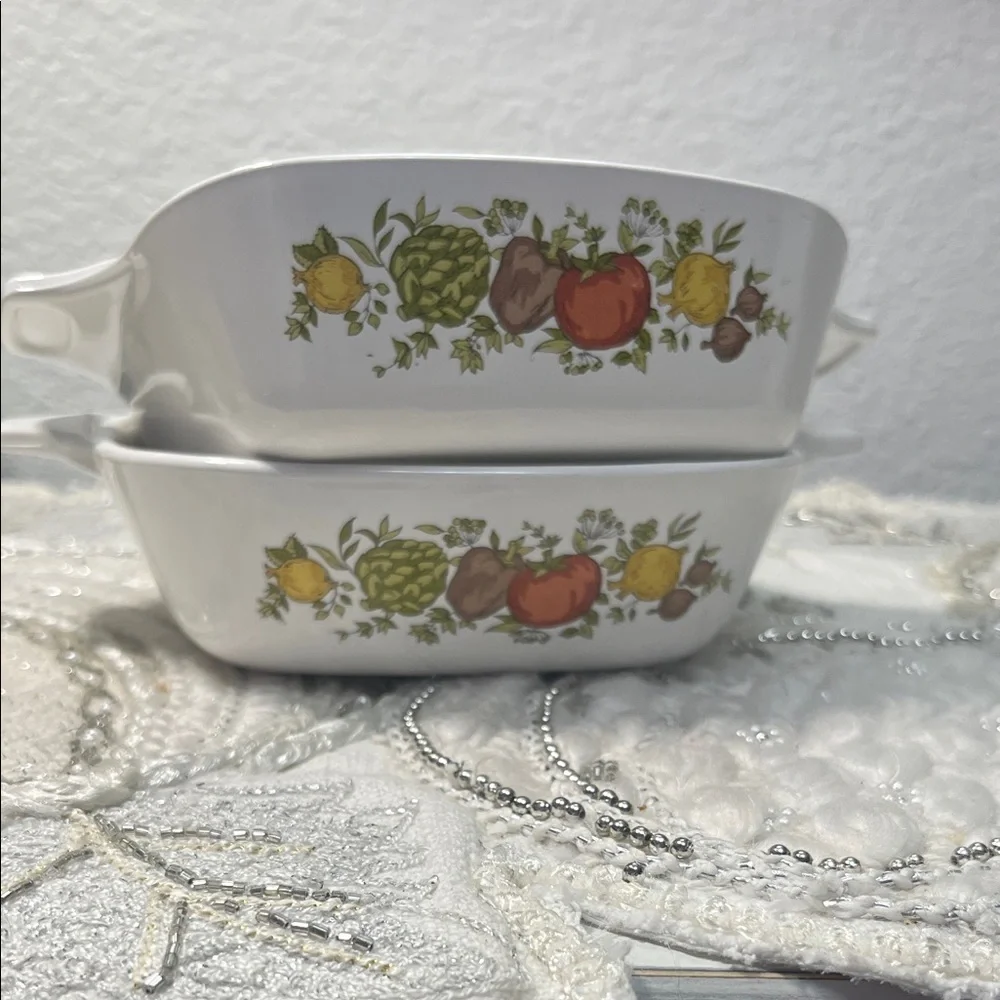 Vintage Corningware Spice of Life Personal Size Casserole Dish P-41-B